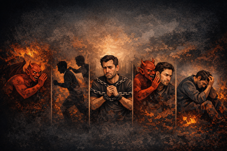 Hapat e ndikimit të djallit mbi njeriun