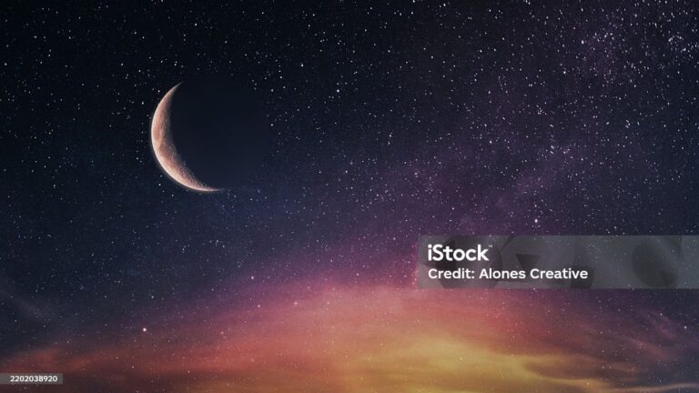 Vrojtimi i hënës së re për konfirmimin e ardhjes së muajit të Ramazanit