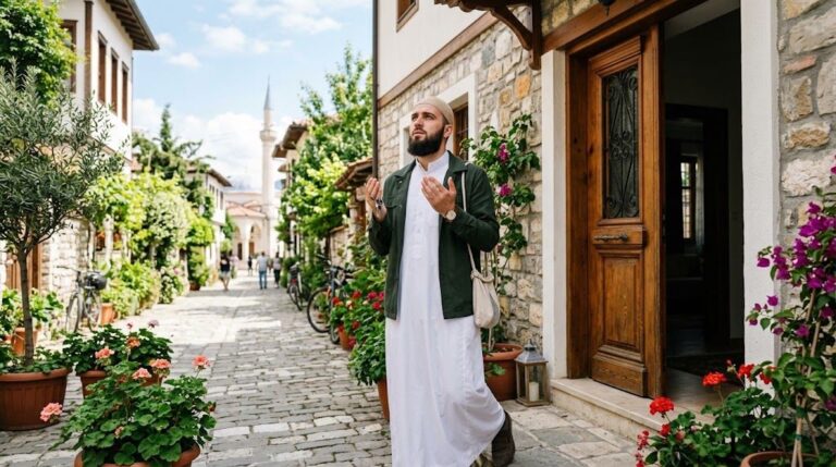 Duaja kur del nga shtëpia